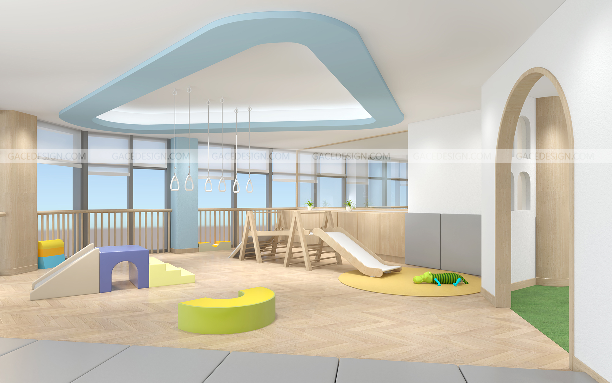 幼兒園走廊設(shè)計(jì)的功能性原則有哪些？